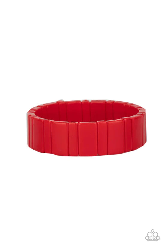 In Plain SIGHTSEER - Red ♥ Bracelet