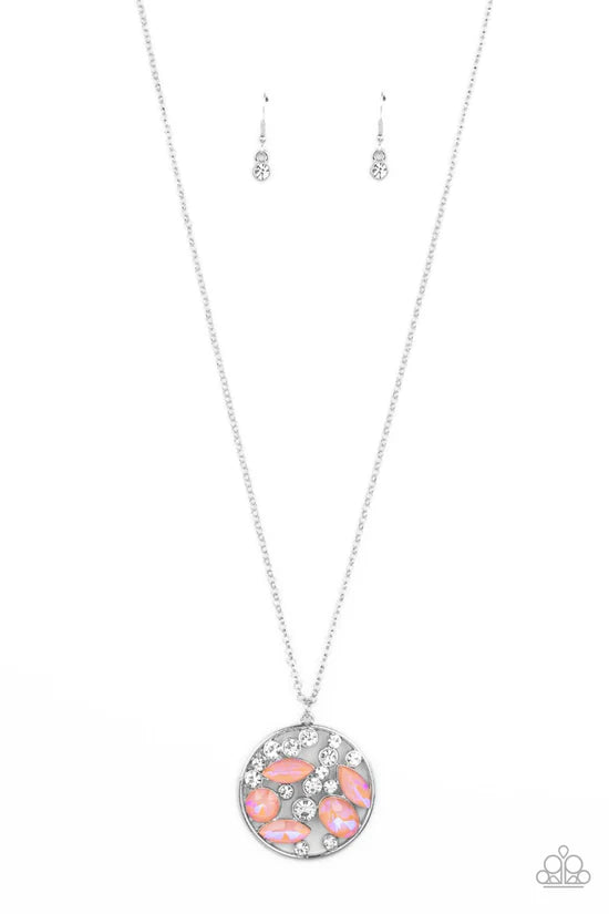 Iridescently Influential - Orange ♥ Necklace