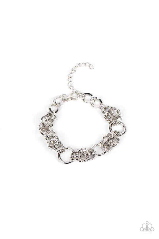 Big City Chic - Silver ♥ Bracelet