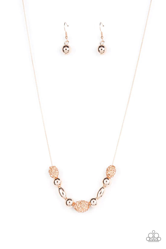 Space Glam - Rose Gold ♥ Necklace