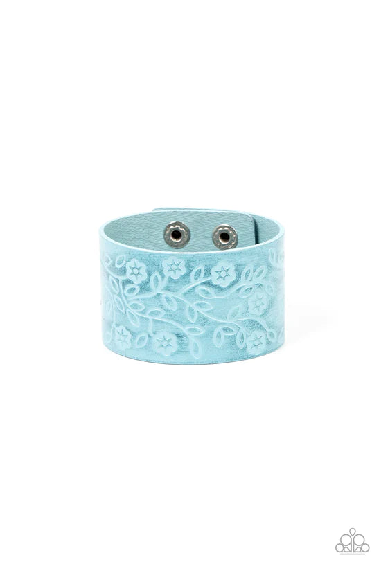 Rosy Wrap Up - Blue ♥ Bracelet