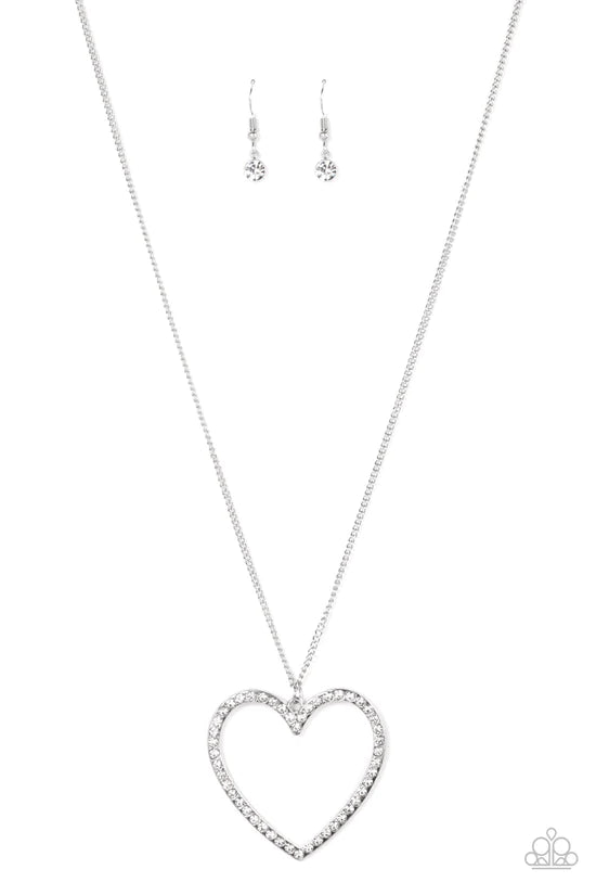 Va-Va-VALENTINE - White ♥ Necklace
