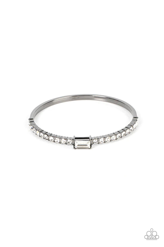 Party Crashing Couture - Black ♥ Bracelet