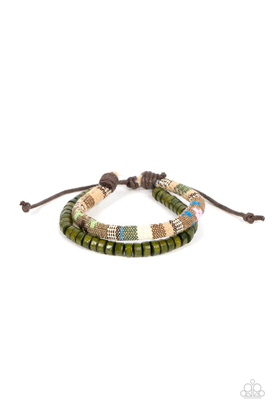 Pack your Poncho - Green ♥ Bracelet