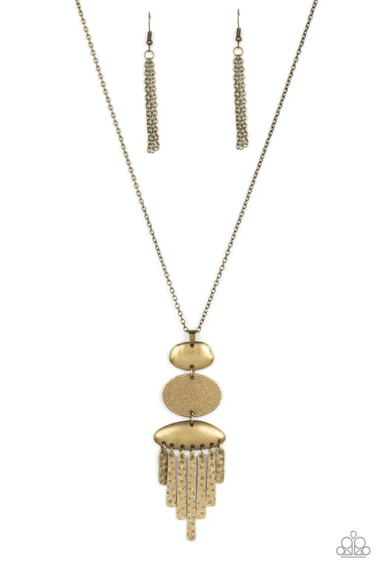 After the ARTIFACT - Brass ♥ Necklace