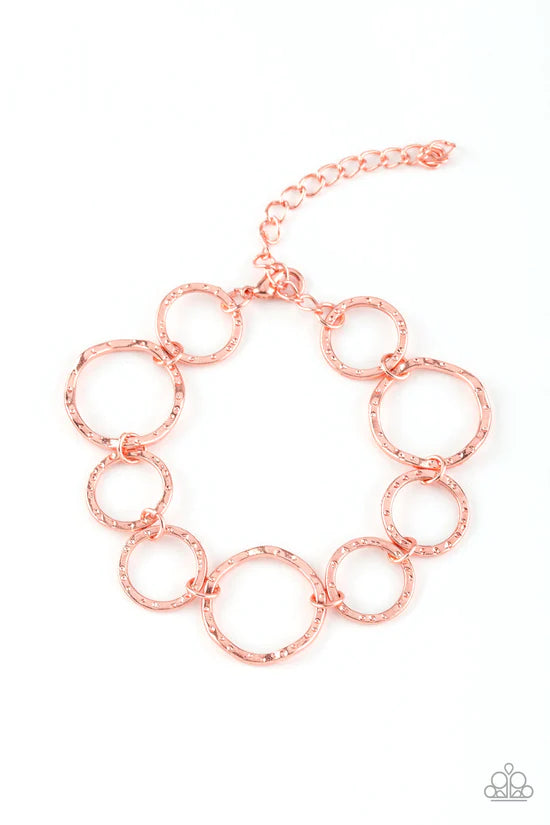 Ring Up The Curtain - Copper ♥ Bracelet