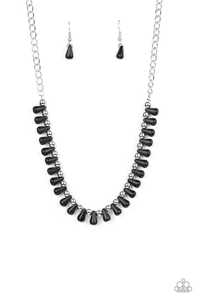 Extinct Species Black Necklace