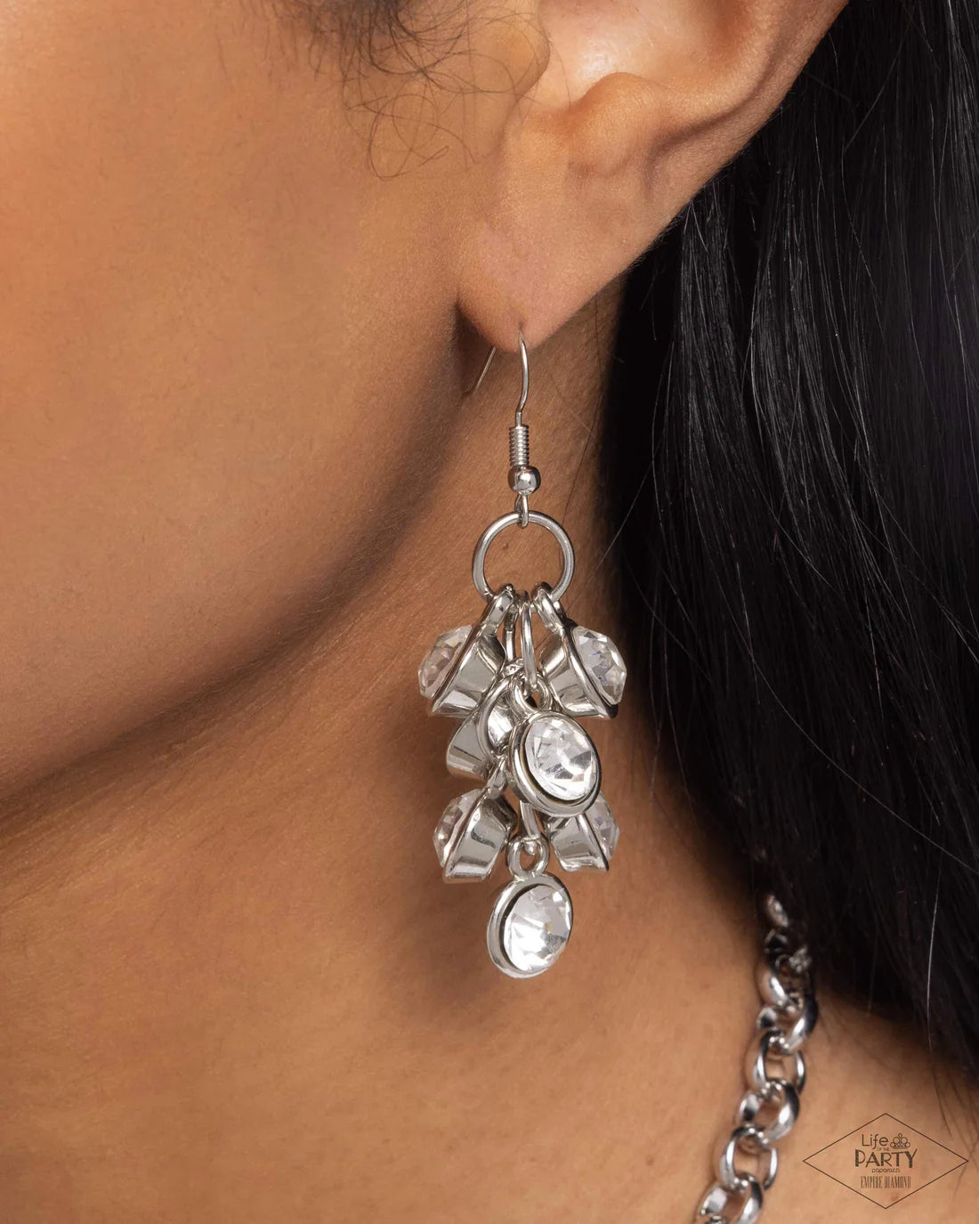 The Shannon White Gem Life Of The Party Empire Diamond Encore ZI Necklace