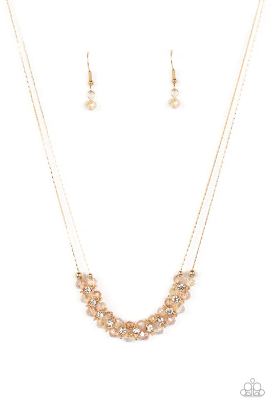 Shimmering High Society - Brown ♥ Necklace