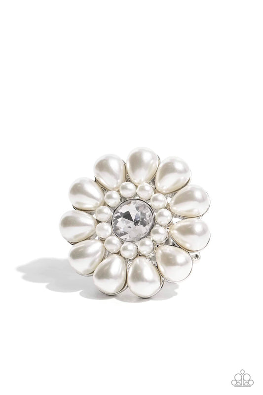 PEARL Talk - White ♥ Ring