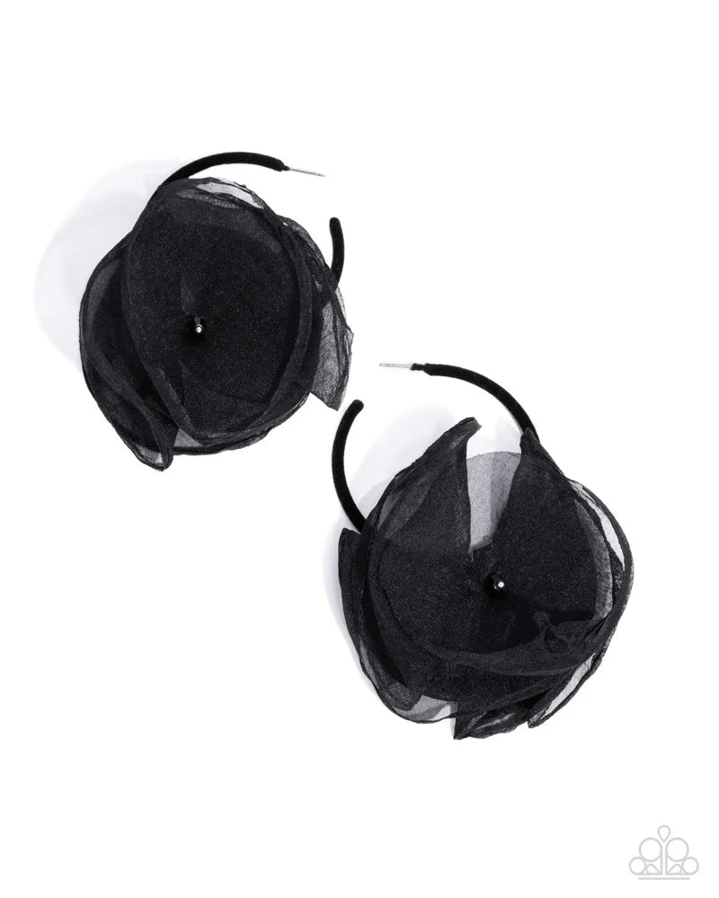Passionate Promenade - Black ♥ Earrings