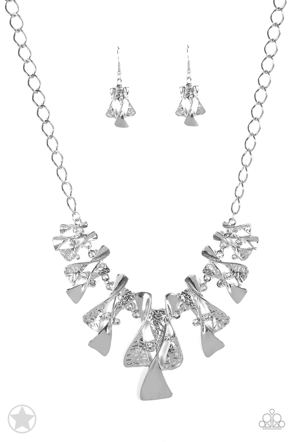 ♥ The Sands of Time - Silver ♥ Necklace