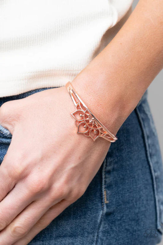 Mandala Mindfulness - Copper ♥ Bracelet