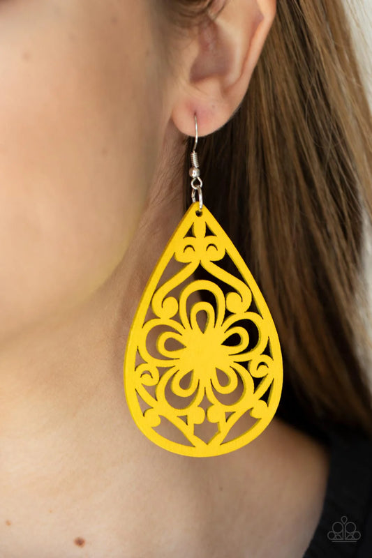 Marine Eden - Yellow ♥ Earrings