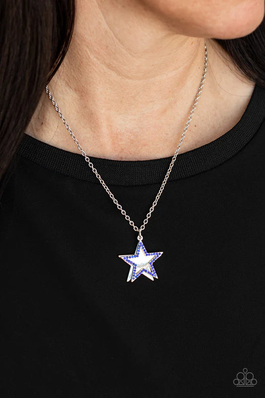 American Anthem - Blue ♥ Necklace