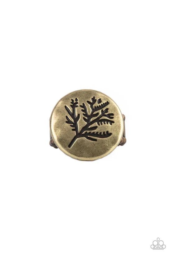 Branched Out Beauty - Brass ♥ Ring