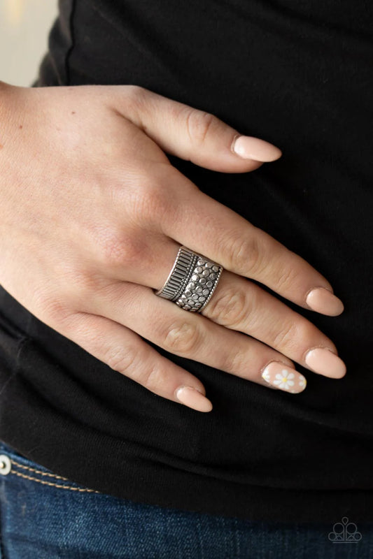 Tenacious Texture - Silver ♥ Ring