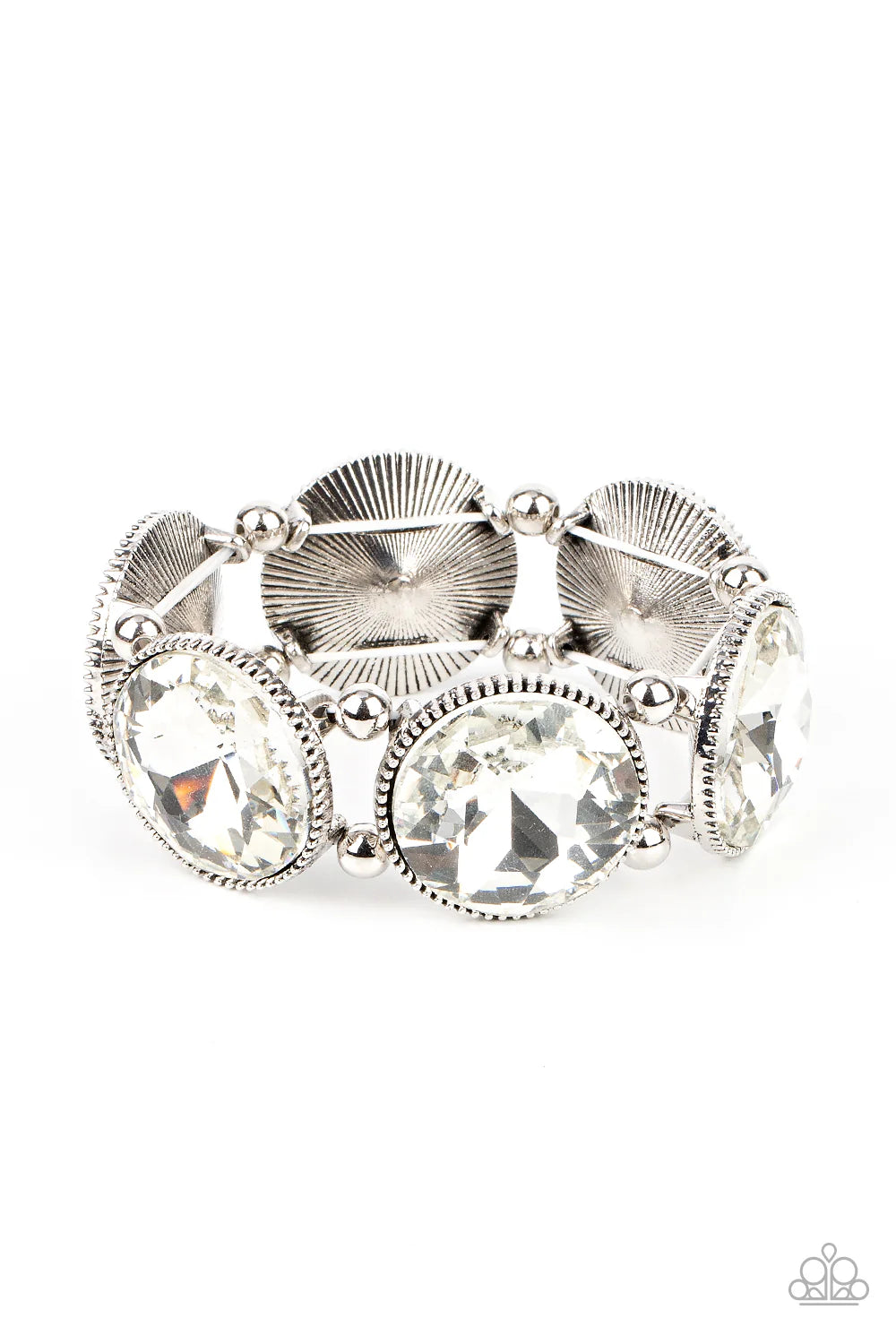 Powerhouse Hustle - White ♥ Bracelet