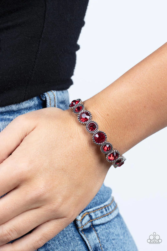 Phenomenally Perennial - Red ♥ Bracelet