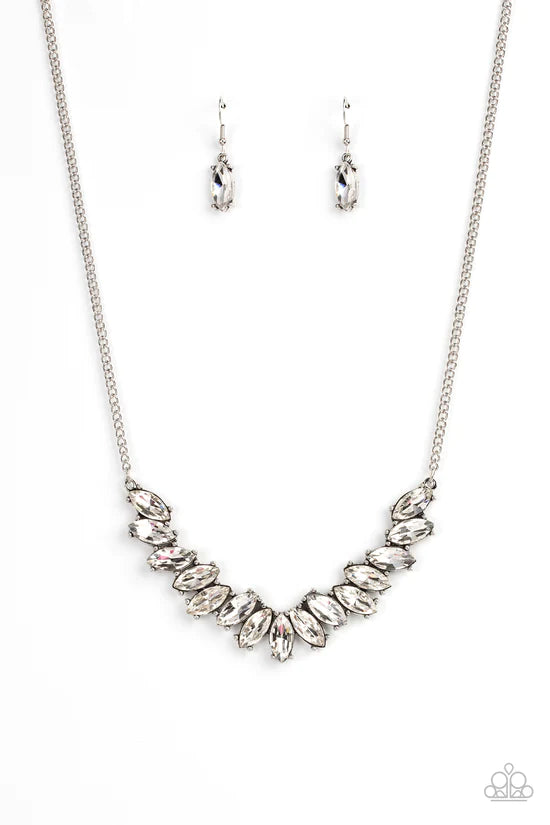 Galaxy Game-Changer - White ♥ Necklace