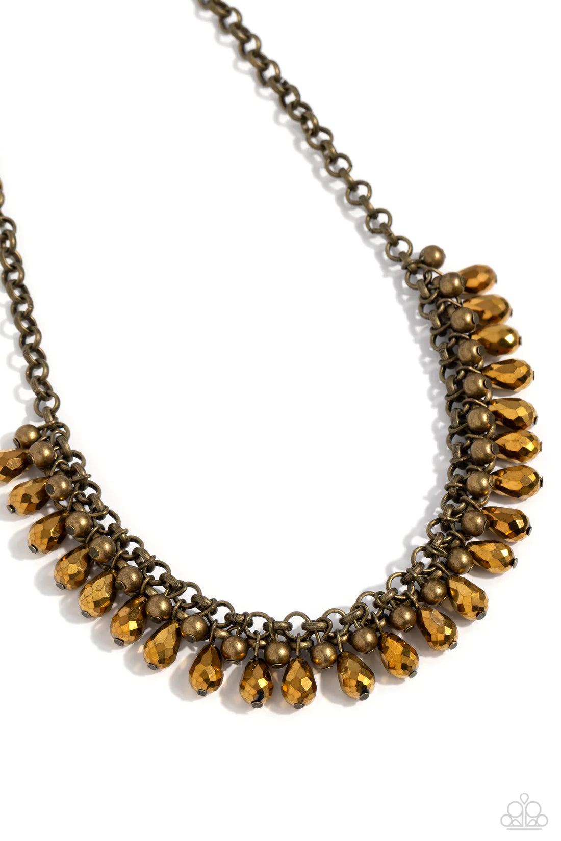 Metro Monarchy - Brass ♥ Necklace