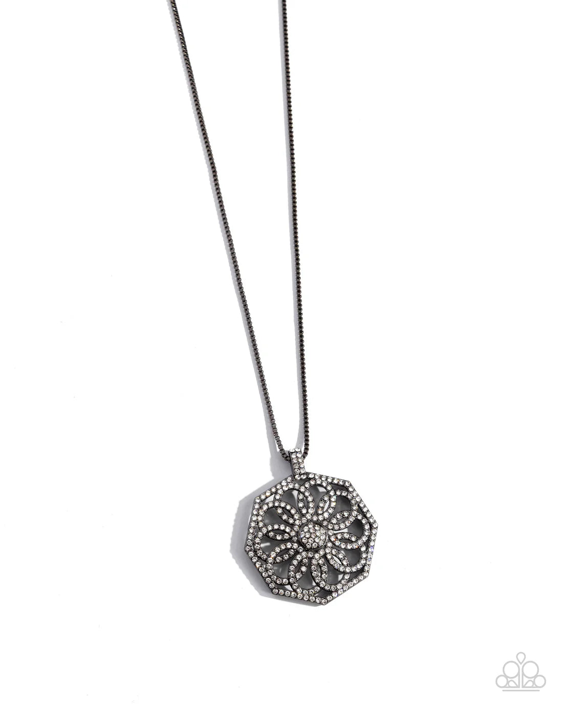 Botanical Bling - Black ♥ Necklace