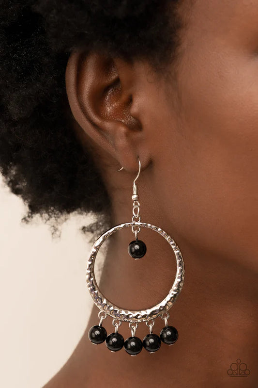 Luscious Luxury - Black ♥ Earrings