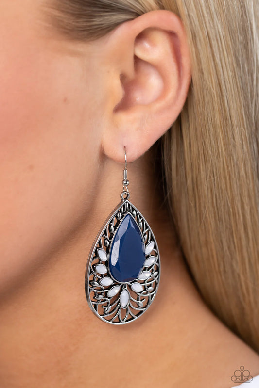 Floral Fairytale - Blue ♥ Earrings