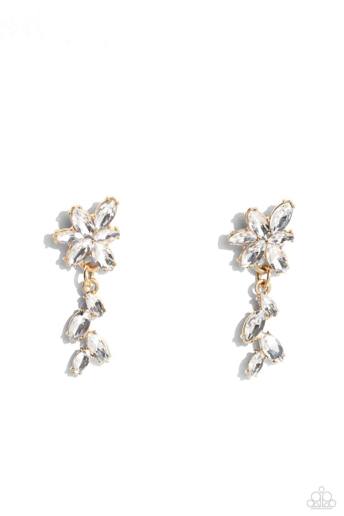 ♥ Goddess Grove - Gold ♥ Post Earrings