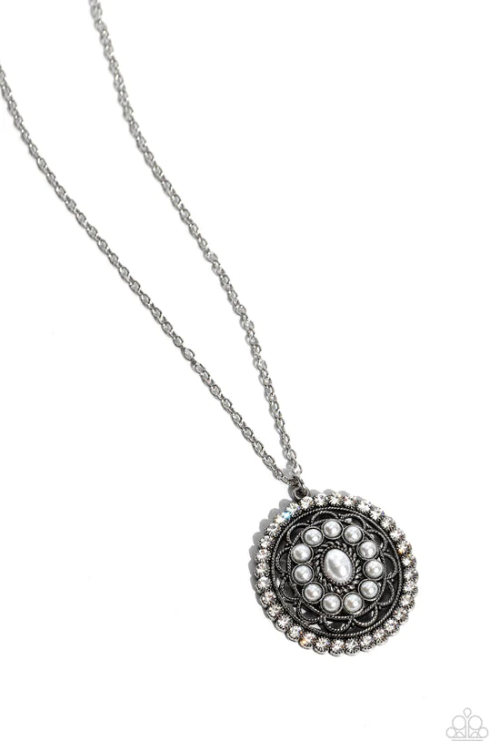 ♥ Perennial Pinnacle - White ♥ Necklace