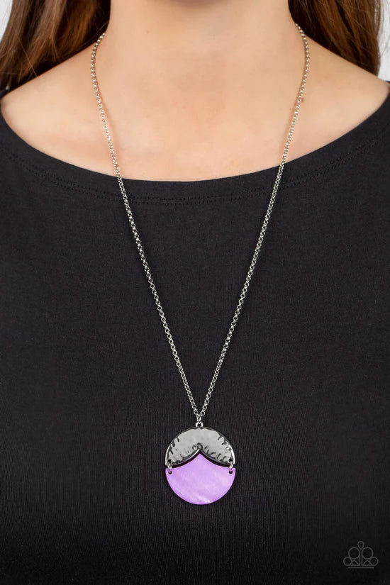 Seaside Sabbatical - Purple ♥ Necklace
