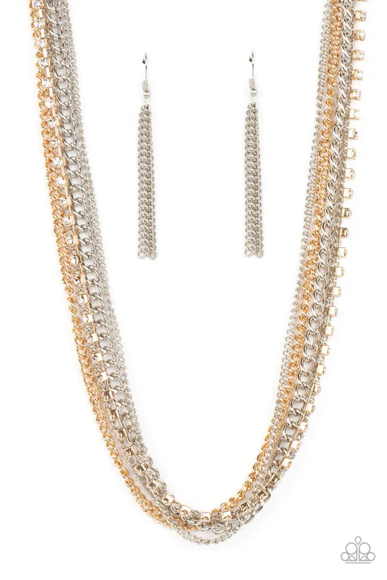 Free to CHAINge My Mind - Multi ♥ Necklace