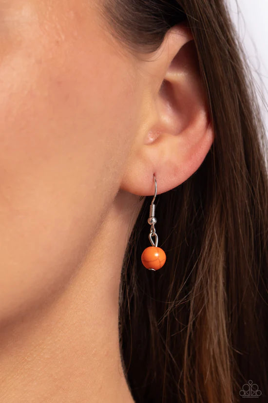 Sandstone Stroll - Orange ♥ Necklace