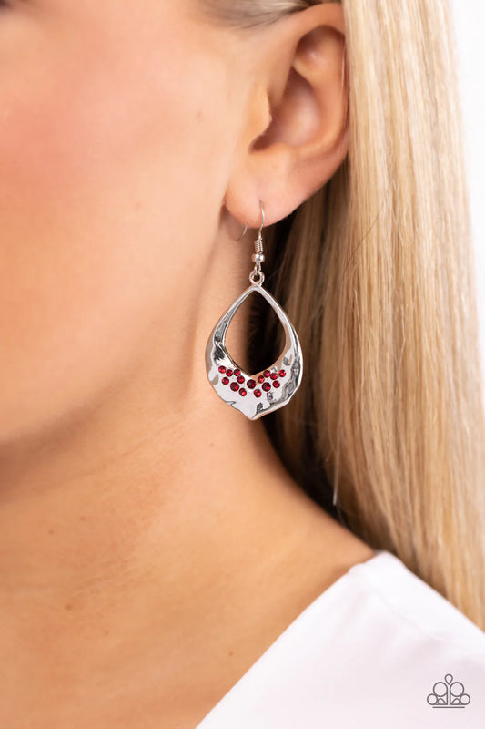 CACHE Reserve - Red ♥ Earrings