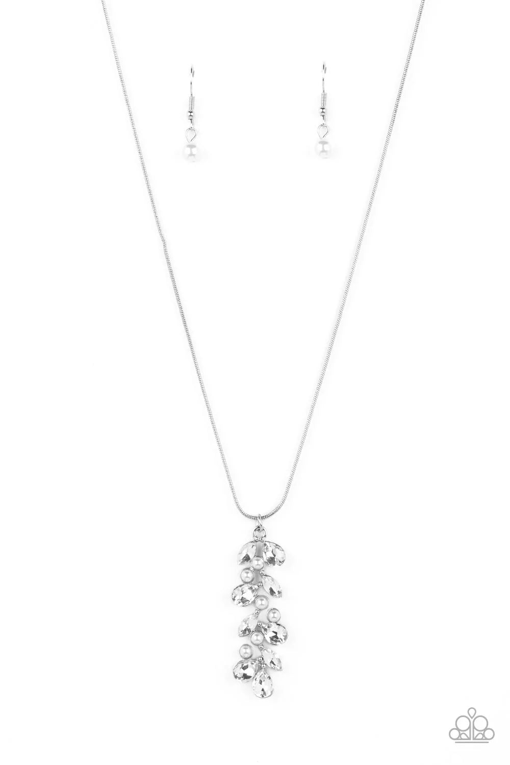 Pearls Before VINE - White ♥ Necklace