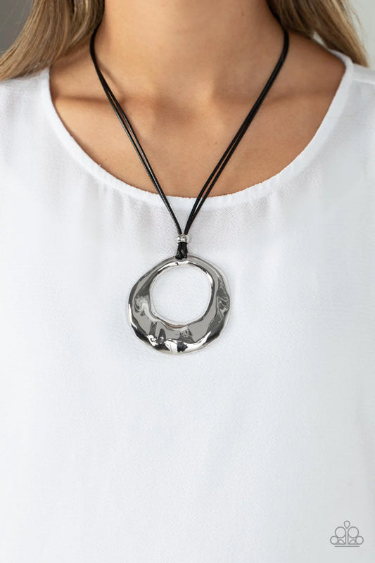 Tectonic Treasure - Silver ♥ Necklace