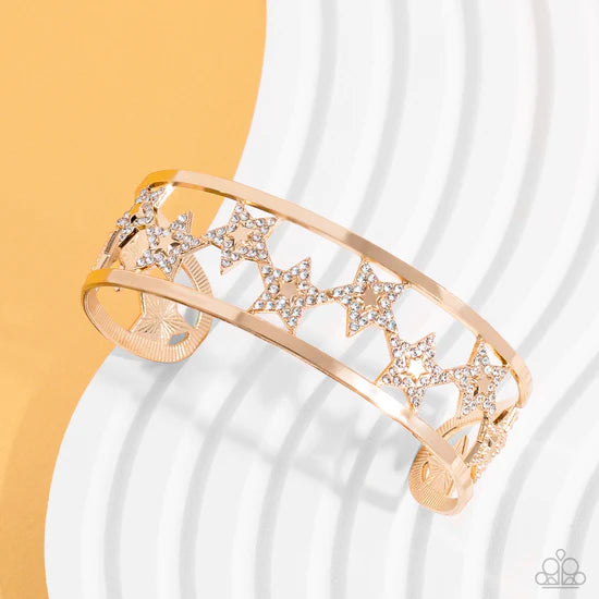 Starry Suffragette - Gold ♥ Bracelet