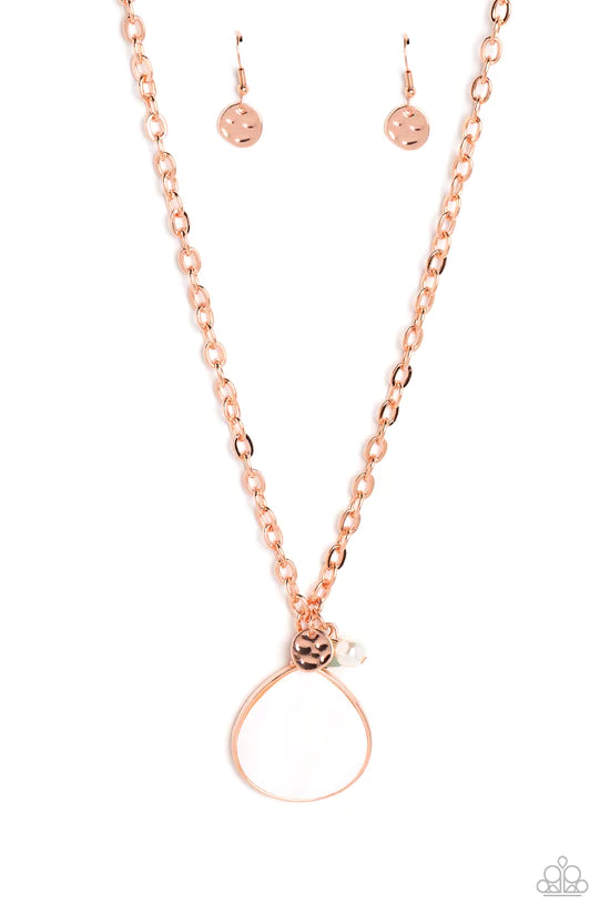 I Put A SHELL On You - Copper ♥ Necklace