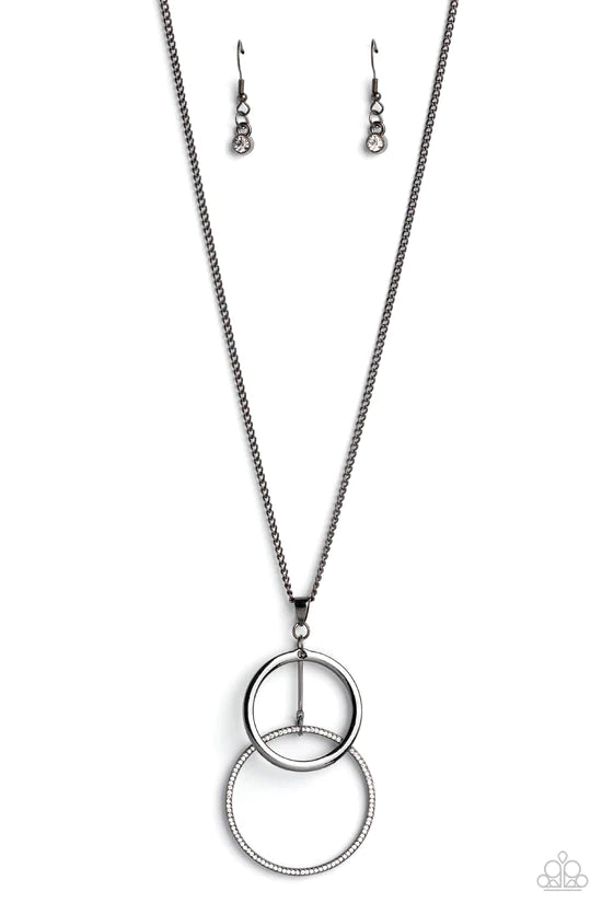 Wishing Well Whimsy - Black ♥ Necklace