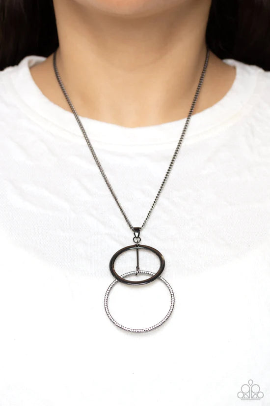 Wishing Well Whimsy - Black ♥ Necklace