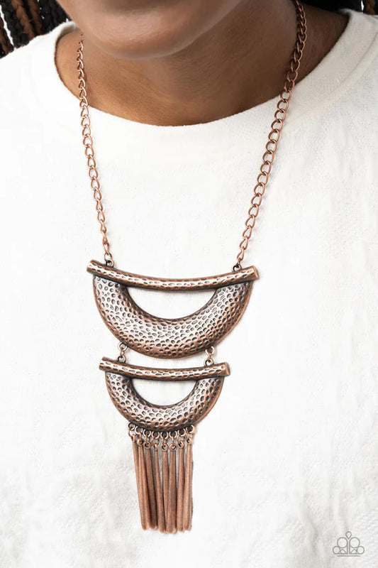 Fringe Festival - Copper ♥ Necklace