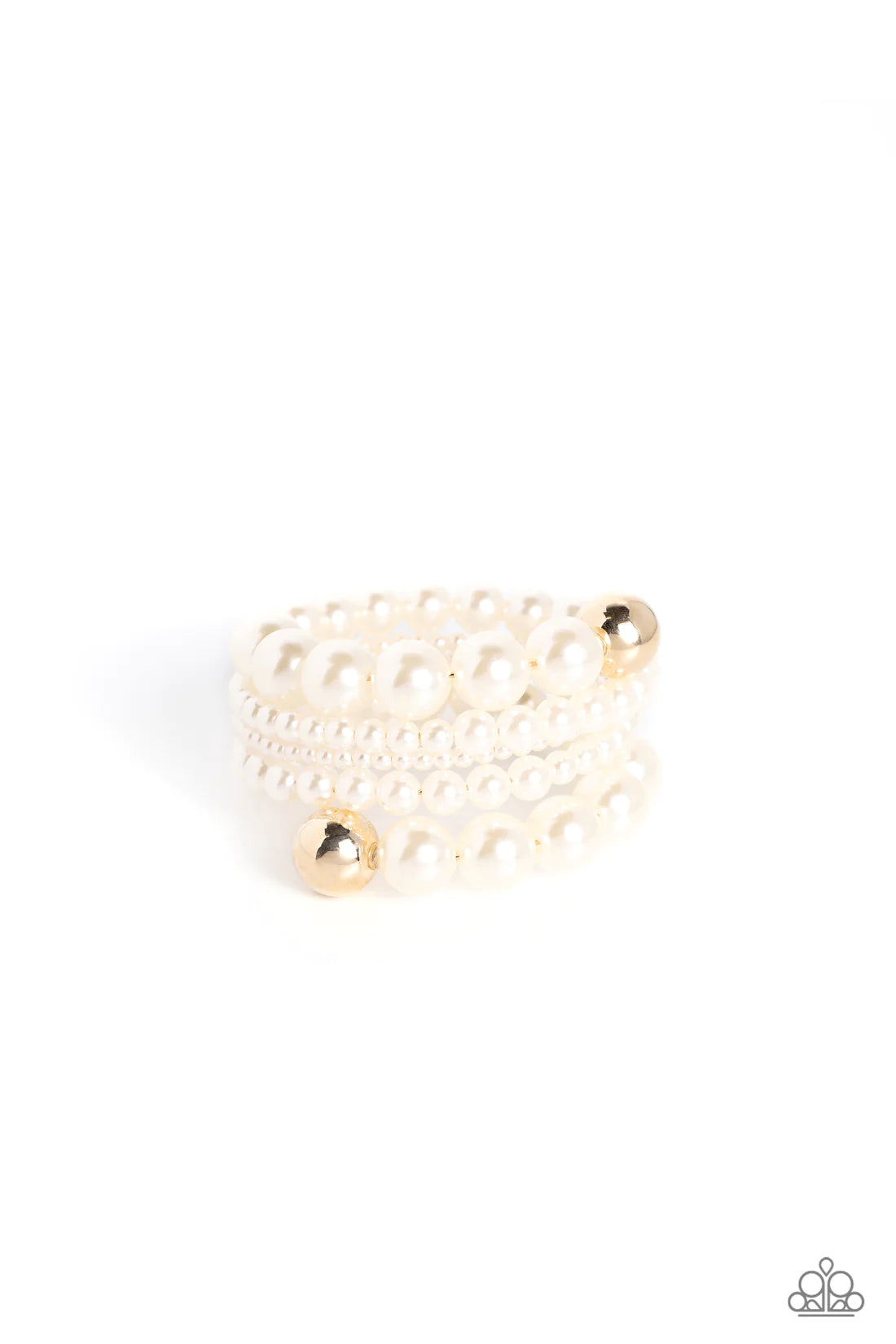 Pleasing Pirouette - Gold ♥ Bracelet