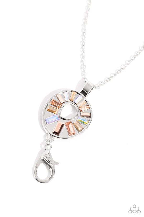 ♥ Wreathed in Artistry - Multi ♥ Lanyard