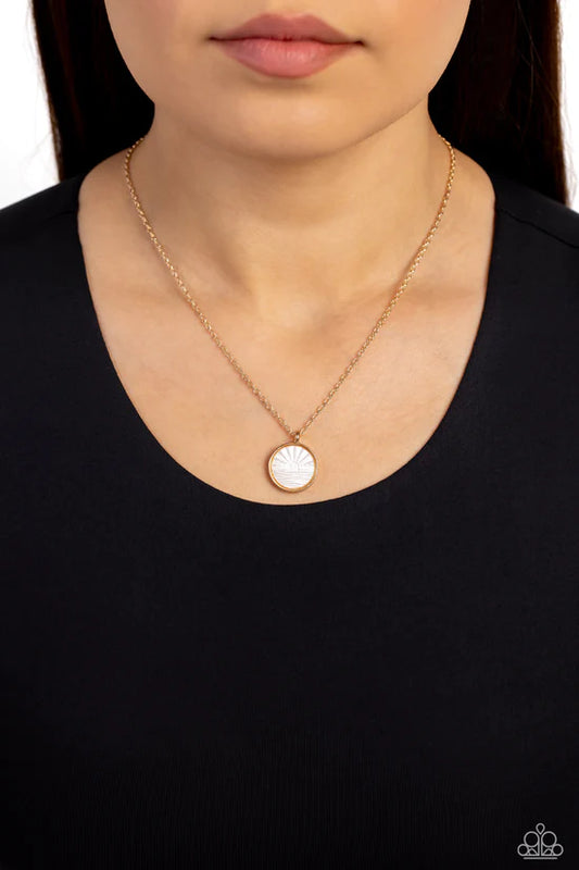 Seize the Sunset - Gold ♥ Necklace