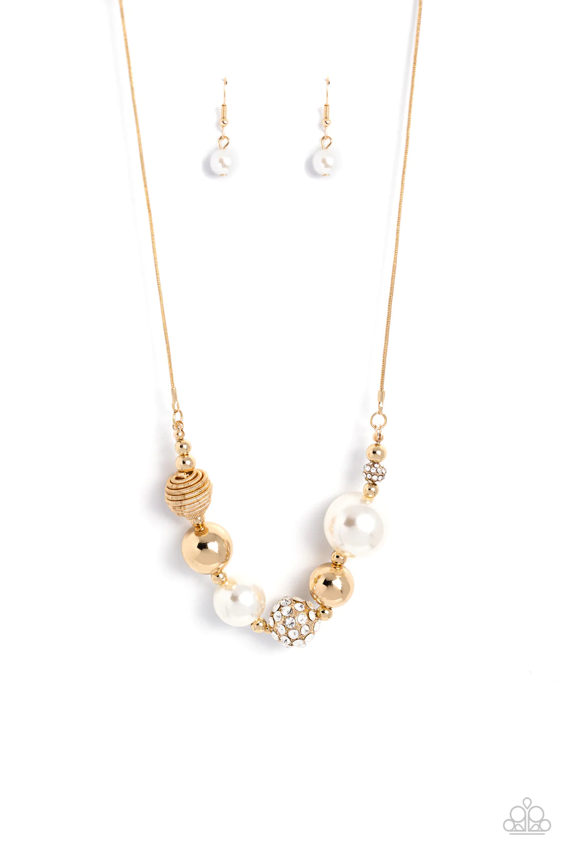 Caliber Choreographer - Gold ♥ Necklace