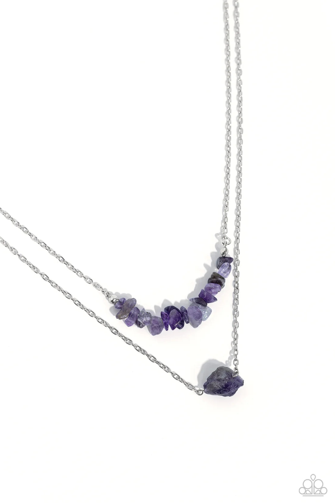 Chiseled Caliber - Purple ♥ Necklace