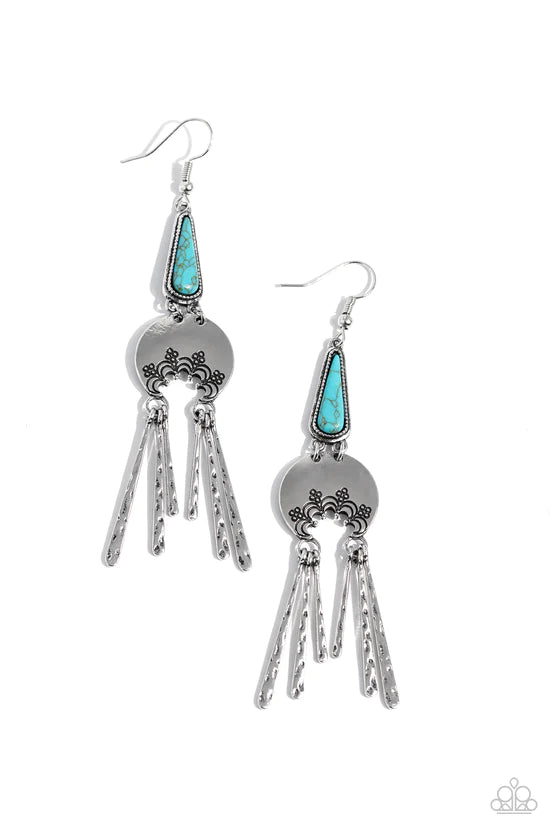 Highland Haute - Blue ♥ Earrings
