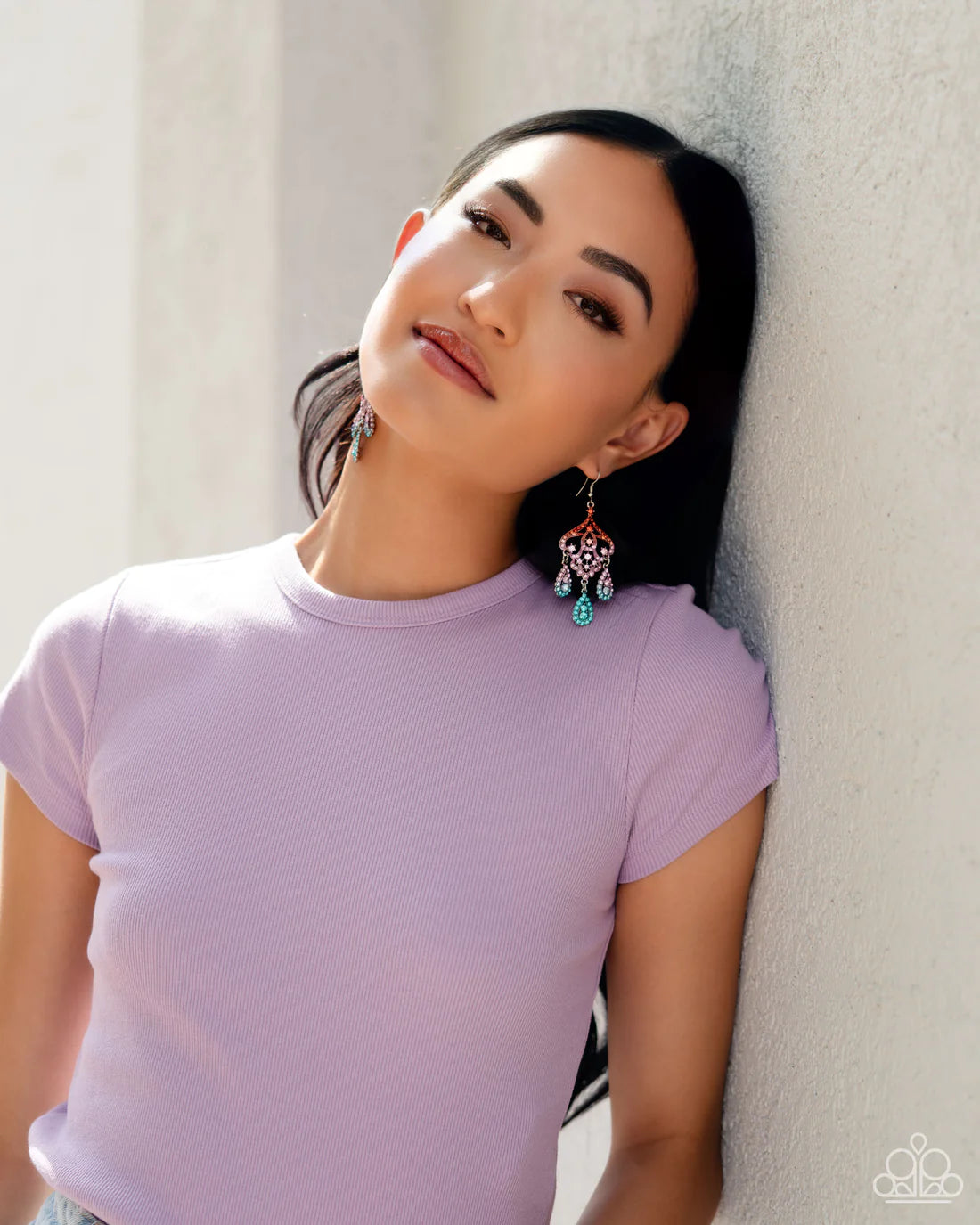 Chandelier Command - Multi ♥ Earrings