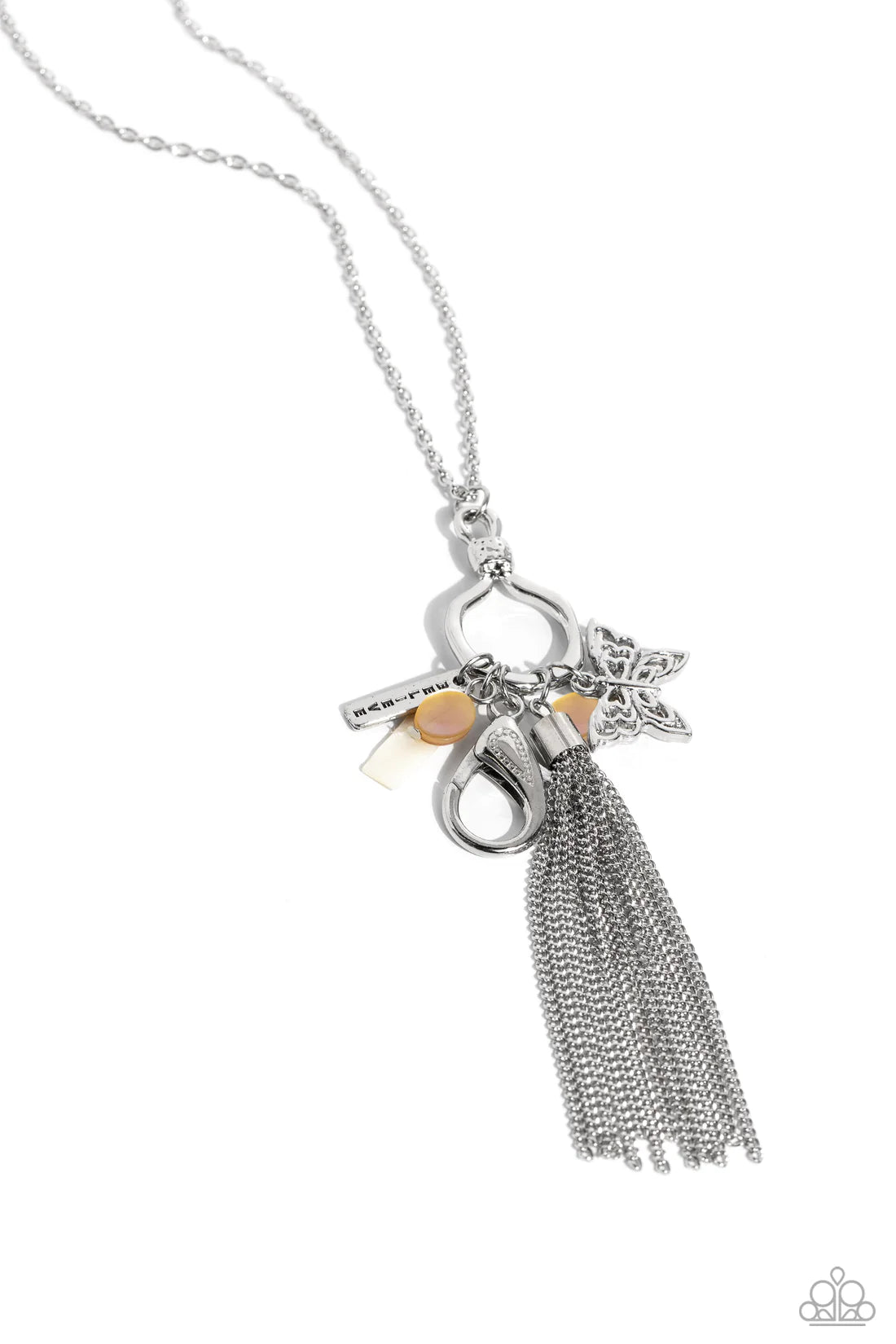 SHELL-ebrity Showcase - White ♥ Lanyard – Sparkle and Shine with Kris