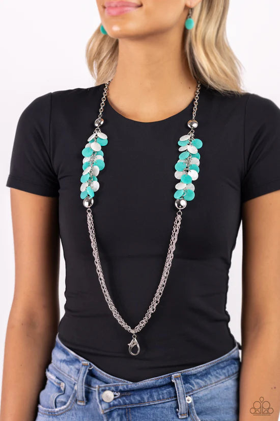 Shell Sensation - Green ♥ Lanyard – Sparkle and Shine with Kris